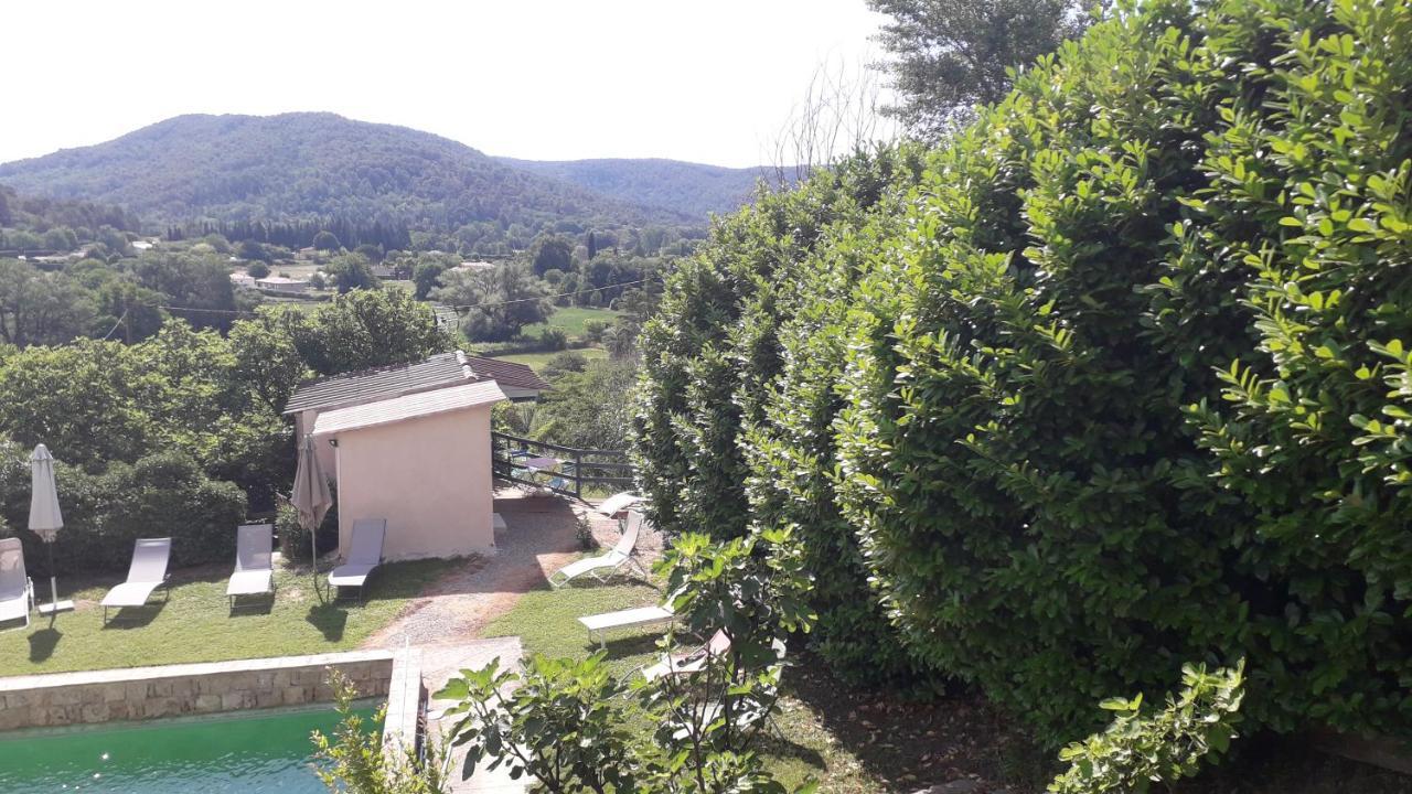 Bed and Breakfast Les Vingalieres Salernes Exterior foto